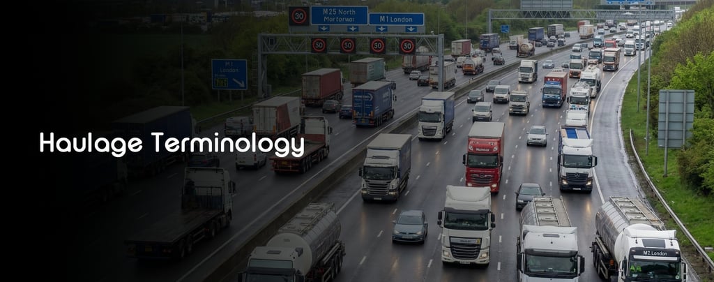 Why it is important to understand the haulage terminology
