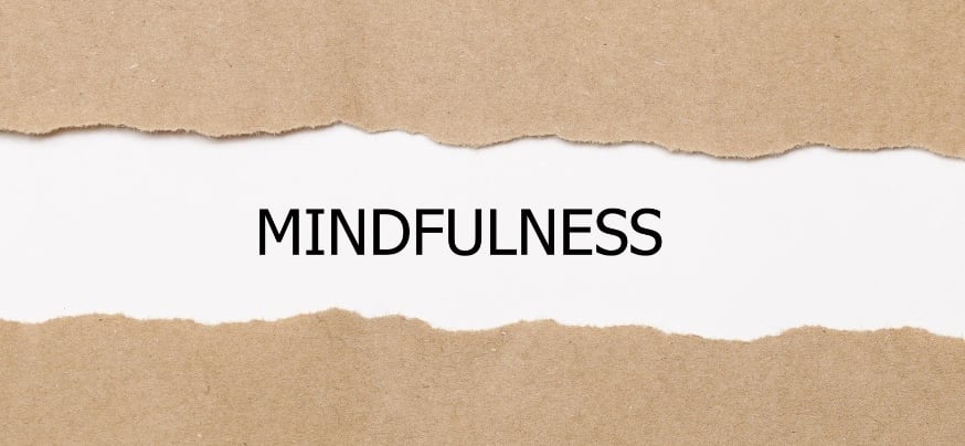 text reading "mindfulness"