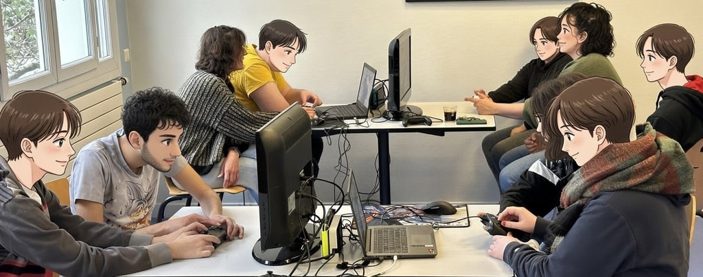 Groupe de jeunes adultes épileptiques Institut la Teppe 26600