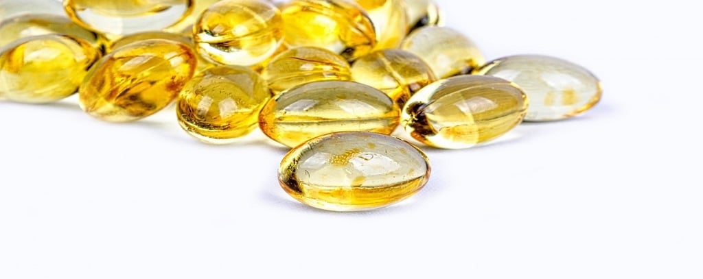 Yellow capsules