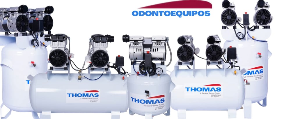 Odontoequipos, compresores dontologicos silenciosos