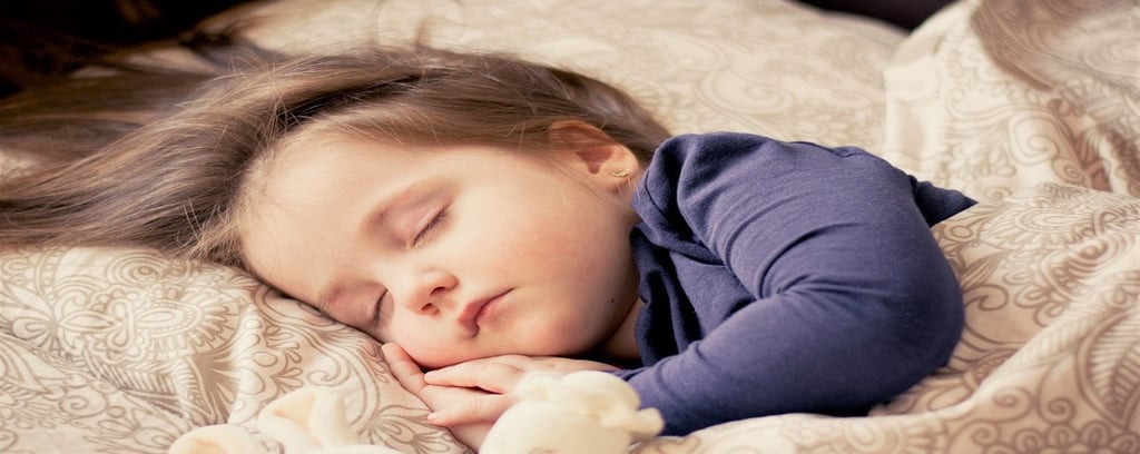 Baby girl sleeping