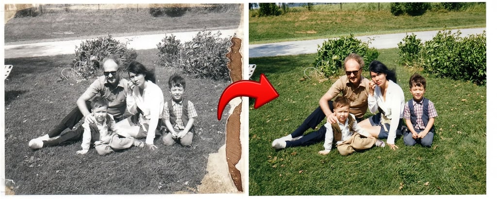 photo restoration