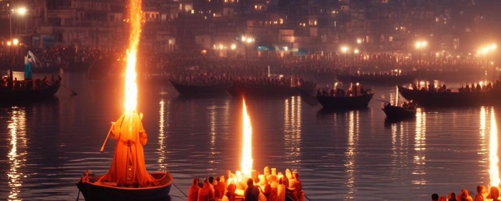 A scenic area with colorful, multi-story buildings in a European architectural style, set against a lush green hillside. The foreground features people walking and standing near orange tents labeled 'Ziptrek'. A small playground and water play area are visible in front of the buildings, with families and children enjoying the space.