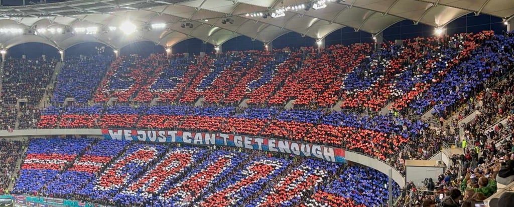 Fans Steaua Bukarest FCSB