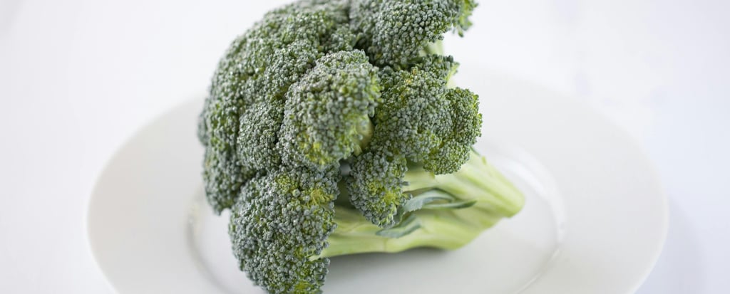 picture of broccoli on a plate