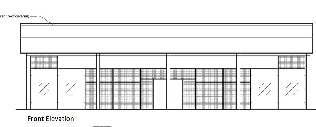 covered padel tennis court approved planning permission in the green belt