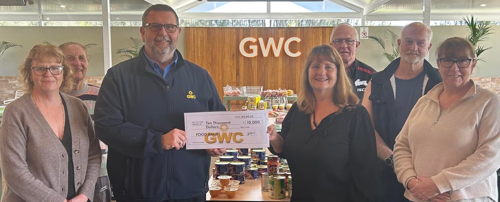 Donation from Greta Workers Club