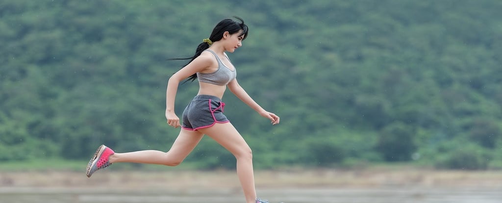 Woman Runing