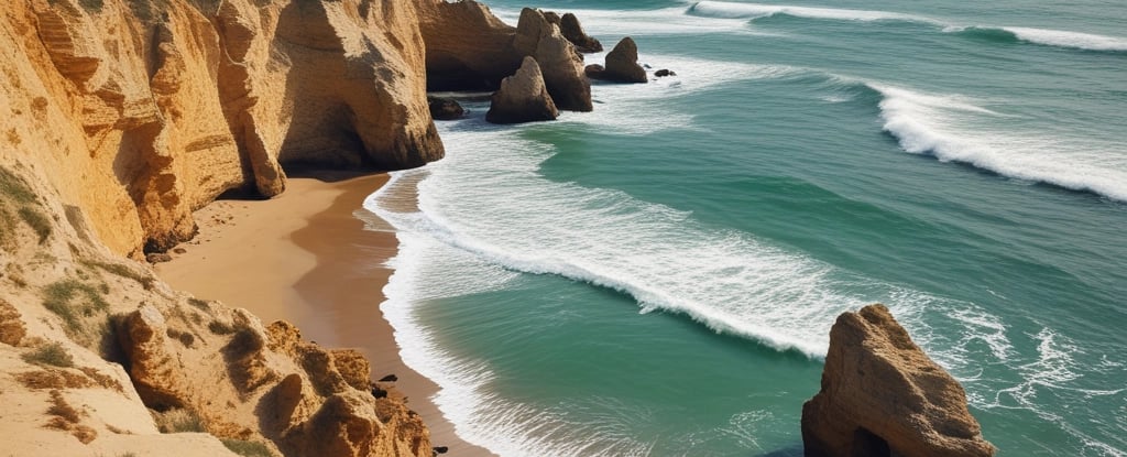 A beautiful beach view of Conil de la Frontera.