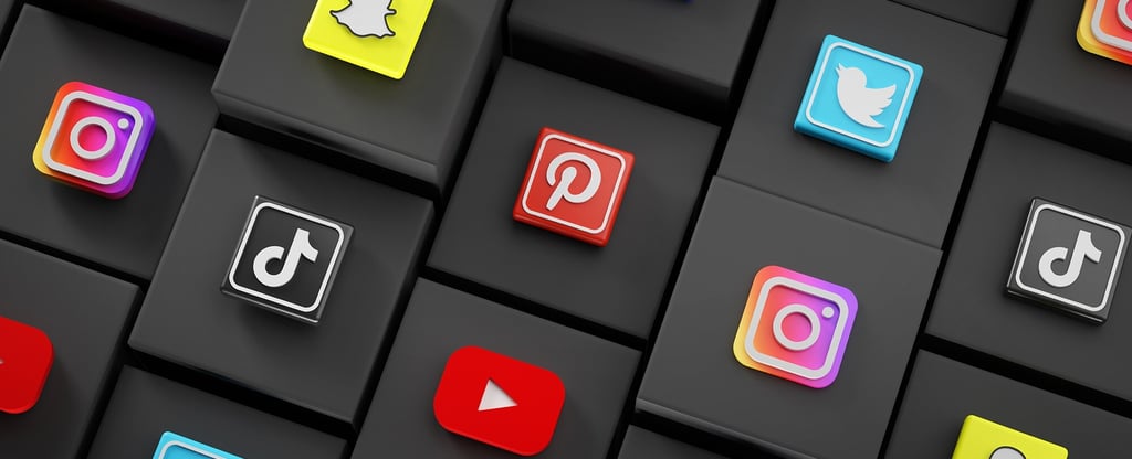 Small business promoting products on Instagram and TikTok to grow online presence against big brands