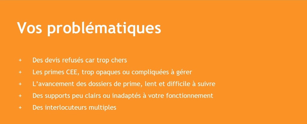 liste des problématiques que rencontre les entreprises de travaux