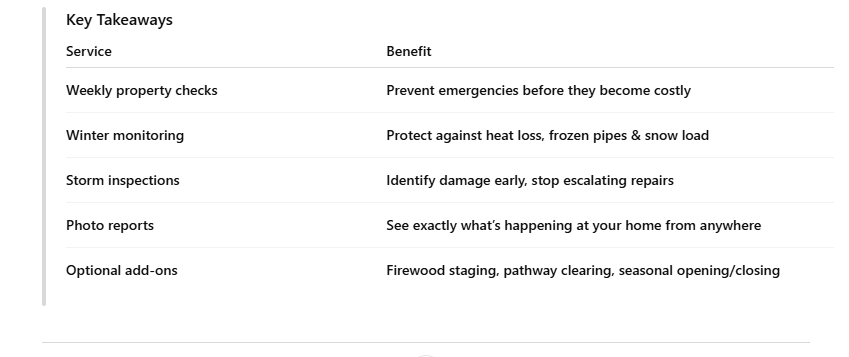 Caretaking Key Takeaways