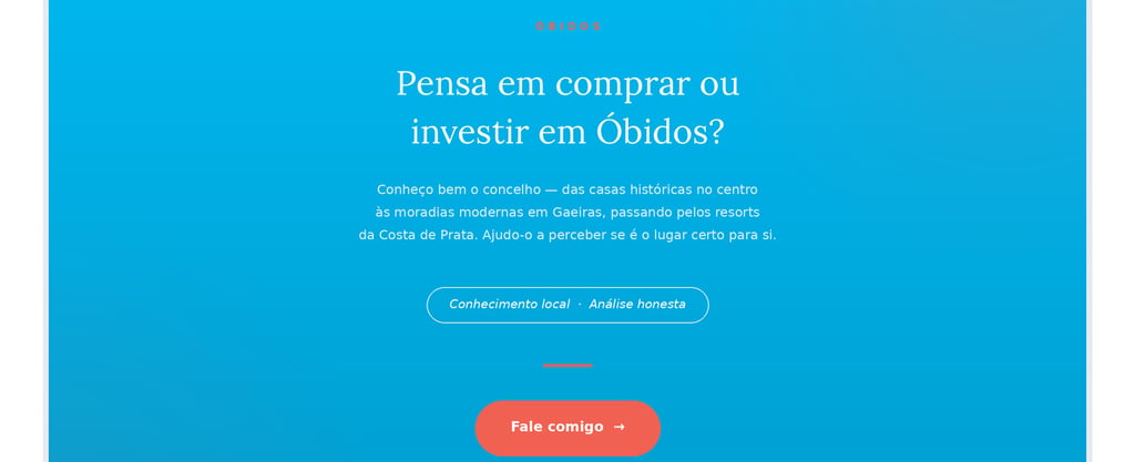 Comprar ou investir em Óbidos — André Branco Consultor Imobiliário Costa de Prata