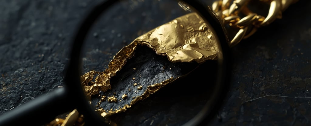 the-ilustration-image-of-fake-gold-warning-signs