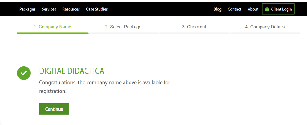 Off shore UK company