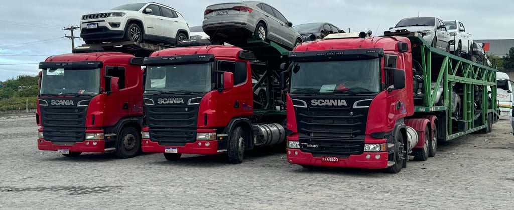 ClubeCar Transporte de Veículos, Carreta Cegonha com Seguro, Transportadora de Veículos Confiável