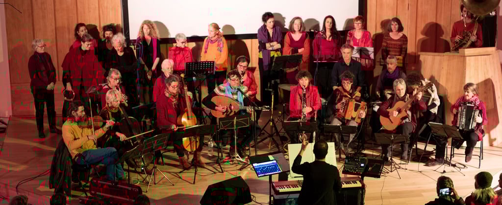 Concert Dune rive à l'autre au temple de Lasalle