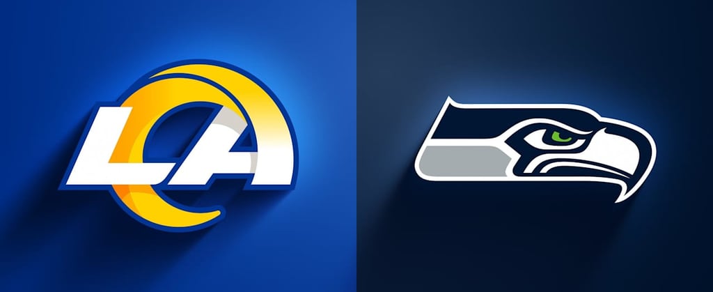 Los Angeles Rams vs. Seattle Seahawks Poster