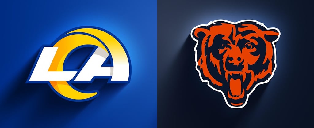 Los Angeles Rams vs. Chicago Bears Banner