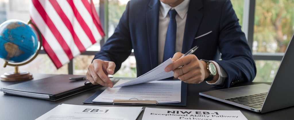 What is NIW EB-1 Green Card, Who are eligible for it?