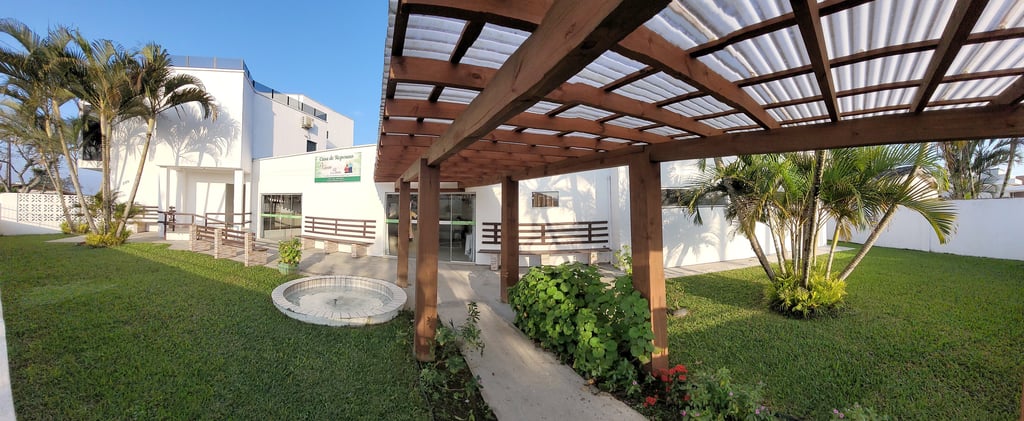 Fachada da instituição para idosos Residencial Geriátrico Viver Bem Mais