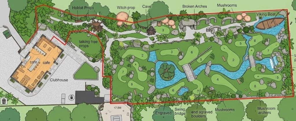 adventure golf granted planning in green belt