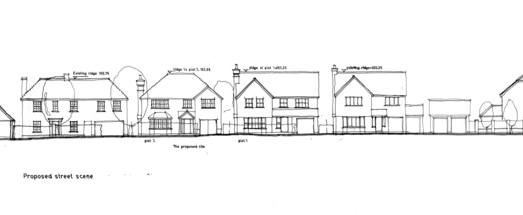 appeal win for 2 dwellings in stock, essex