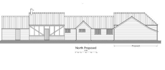 barn extension and conversion in Epping