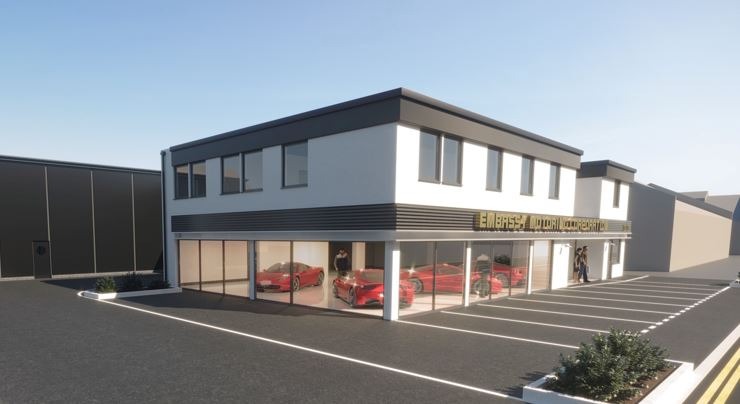 change of use to motor sales in eastbourne
