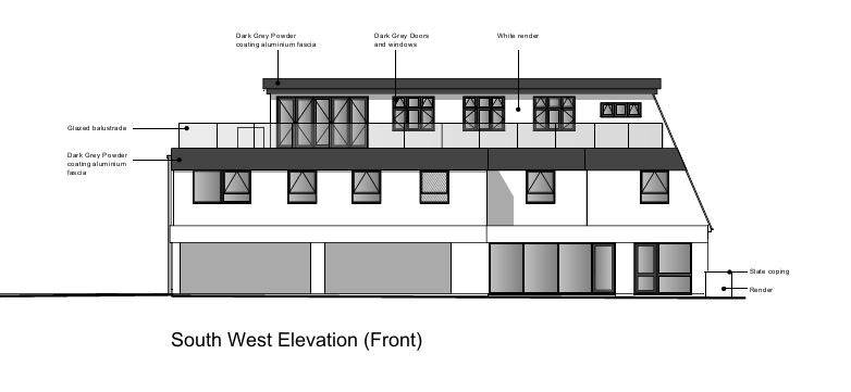 rooftop apartment granted planning in eastbourne