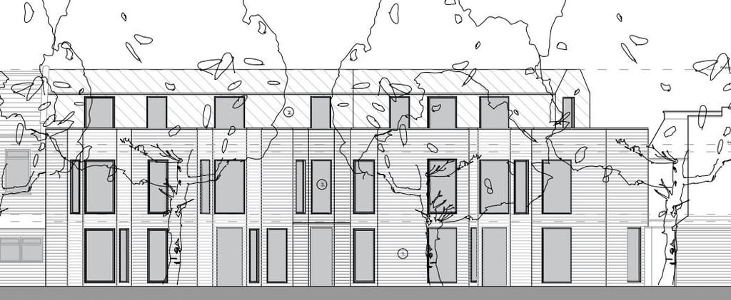 planning permission from the London Borough of Newham for six new residential flats on a brownfield 