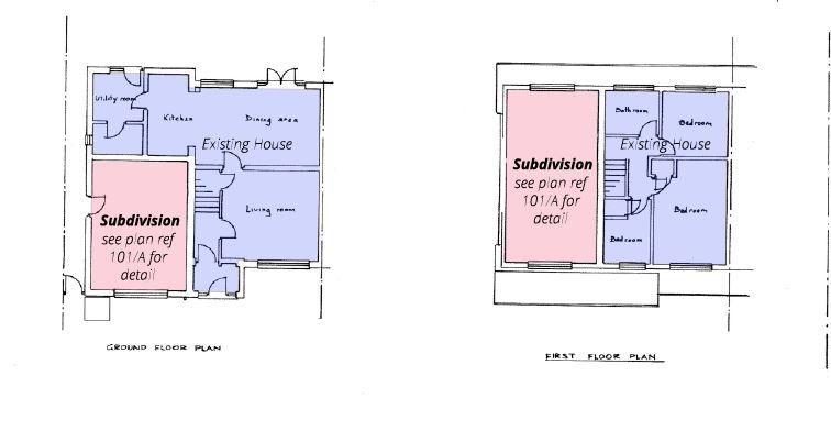 subdivision to create 2 dwellings in brentwood granted planning