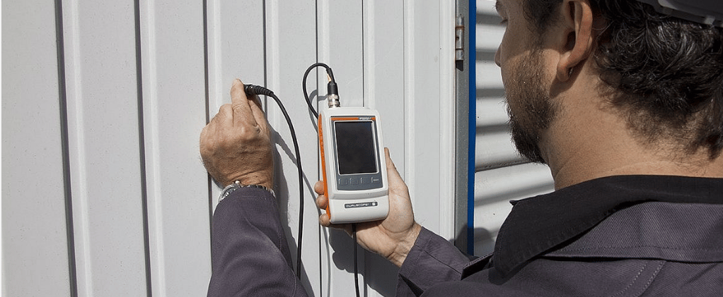 coating thickness on metal body