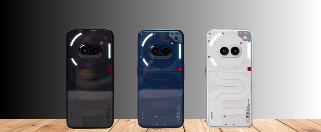 Nothing Phone 2A frontal diseño minimalista