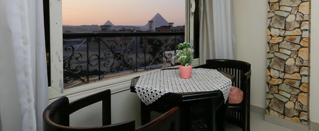 Diamond Pyramids located conveniently near the Pyramids of Giza, guests can enjoy breathtaking views