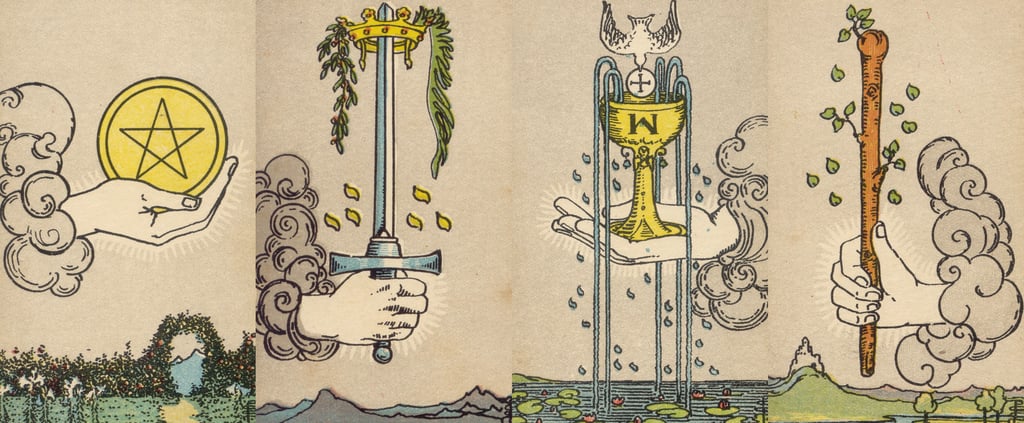 Ás de Ouros, Ás de Espadas, Ás de Copas e Ás de Paus