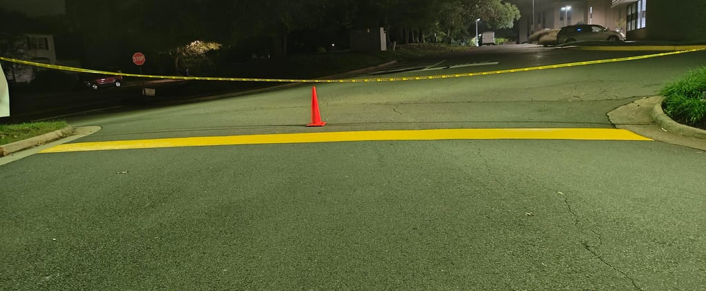 Leesburg parking lot striping contractor