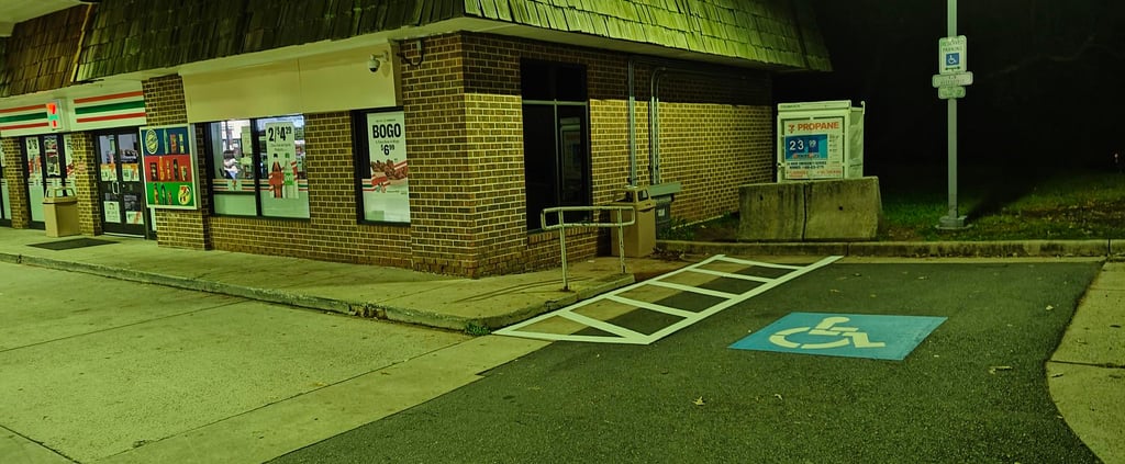 centreville parking stencils