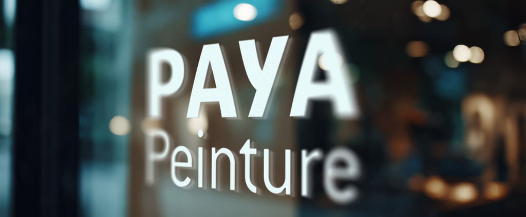 Impression pour la vitrine du restaurant Narbonne