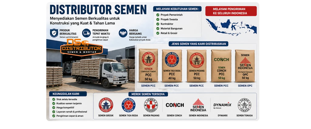 distributor semen bekasi