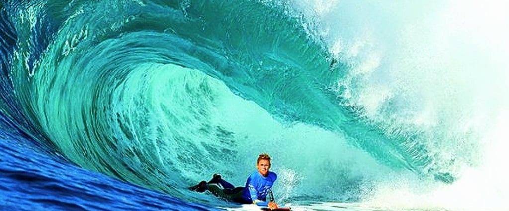 Bodyboarder riding a wave, inspired by Tom Morey’s Boogie Board legacy on Bodyboardingart.com