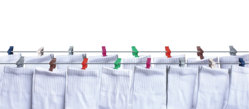 Segtukais padžiautos kojinės