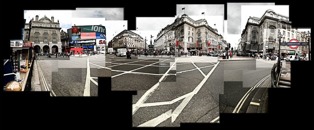 A joiner composition of Piccadilly Circus