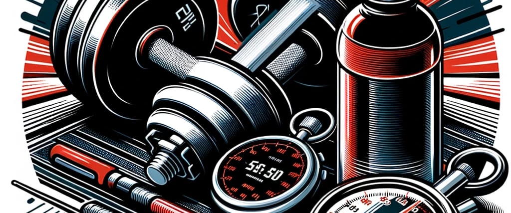 Fitness equipment or active lifestyle representation