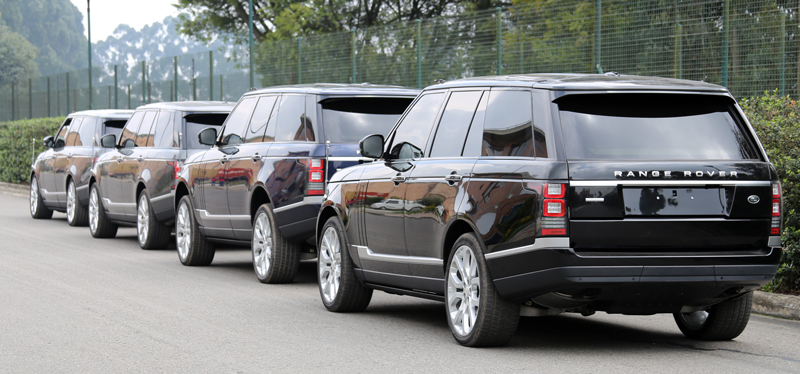Бронированные автомобили Range Rover 