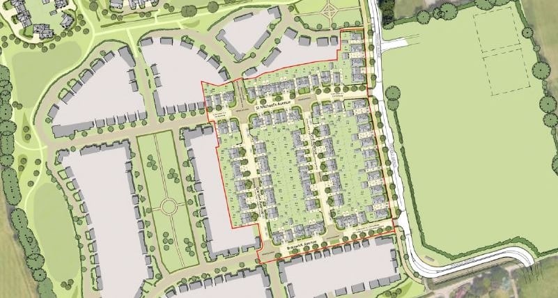 Eighty-Five New Homes Approved by Colchester City Council at Chesterwell Adjacent to Colchester Golf