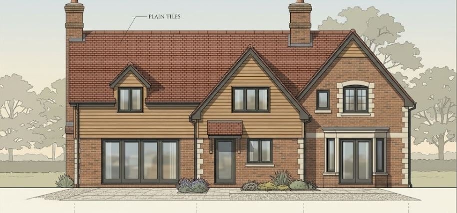 rear extension to farmhouse planning permission in braintree