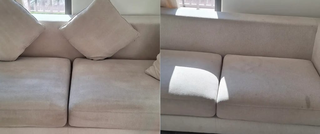 nettoyage de canapé en tissu à domicile à Angers