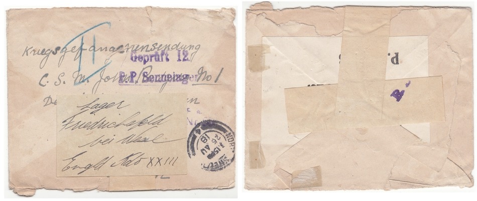 Kriegsgefangenen Kriegsgefangenensendung Engländer Kommando XXIII